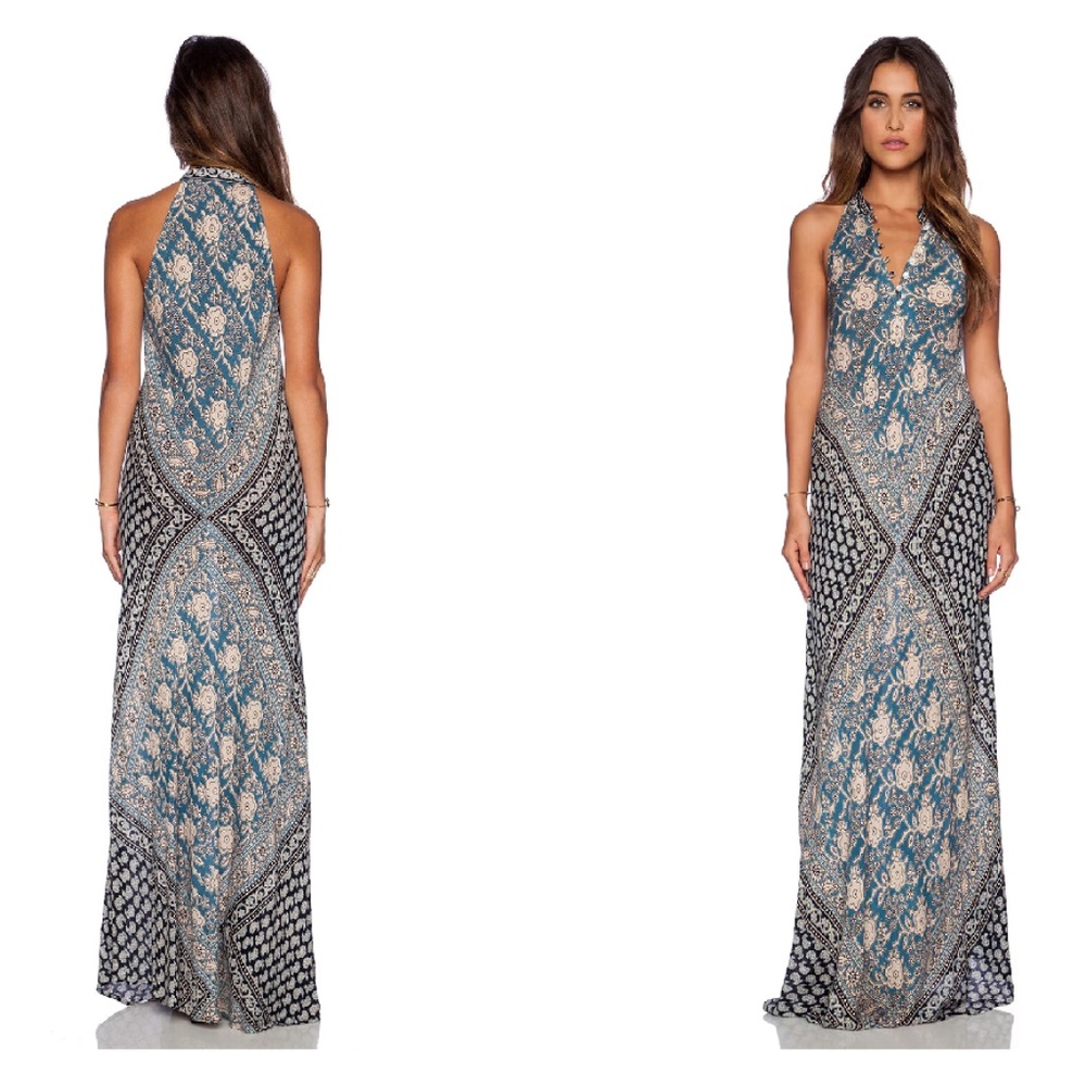 RAGA Harvest Moon Blue Maxi dress